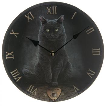 Wanduhr Meisterkatze