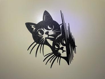 Katze versteckt Wandkunst Wall Art