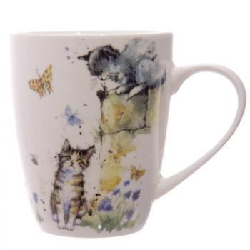 Kaffeetasse Farmkatze