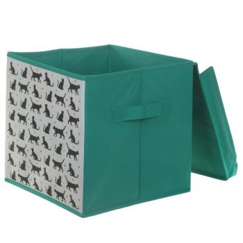 Aufbewahrungsbox mit Deckel Katze