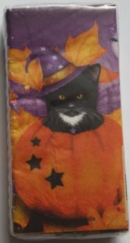 Taschentücher Halloweenkatze