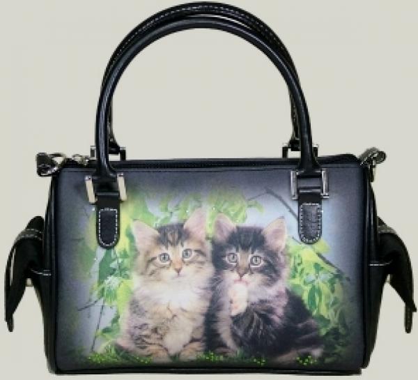 Handtasche Freche Katzenbabys