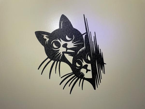 Katze versteckt Wandkunst Wall Art