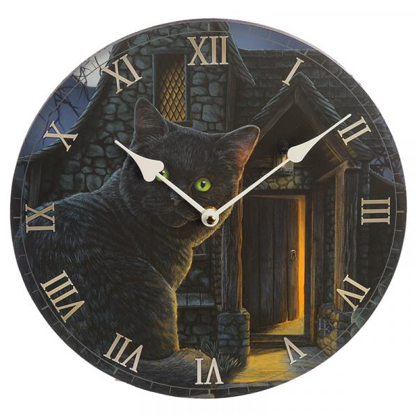 Wanduhr Black Cat